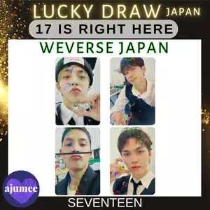 SEVENTEEN BEST ALBUM ' 17 IS RIGHT HERE ' Weverse JAPAN Luckydraw Photo card - Picture 1 of 11