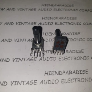 NOS ALPS JAPAN 204B 200K MONO LINEAR POTENTIOMETER FOR AUDIO! 2PCS - Picture 1 of 6