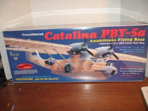 Guillows Consolidated Catalina PBY-5A Model 2004 45 1/2" Wingspan - Picture 1 of 4