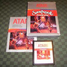 Swordquest Fireworld Atari 2600 VCS Pal complet en boite et notice