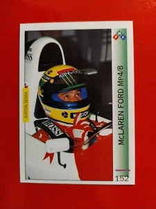 THE MAGIC SENNA PMC 1995 CARD #152 GP 11 JULY SILVERSTONE/ BRITAIN 1993 NEW MINT - Picture 1 of 2