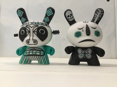 Kidrobot, Dunny 2Tone Series, 3” Vinyl Figures, Steven Harrington & Ryan Bubnis - Image 1 of 4