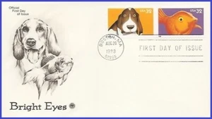 USA3 #3230 U/A PCS ARTCRAFT FDC STR2 Bright Eyes Dog - Picture 1 of 1