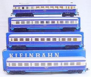 Kleinbahn HO 1:87 ÖBB VT 5046 "THE BLUE" MOTORIZED MULTIPLE 4-UNIT Train Set MIB - Picture 1 of 1