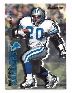 1997 Fleer Game Breakers Barry Sanders - Picture 1 of 1