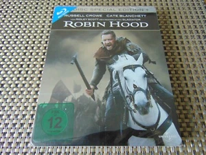 Blu Steel 4 U: Robin Hood Ltd Ed Steelbook & DVD Directors Cut Sealed German Rel - Picture 1 of 2