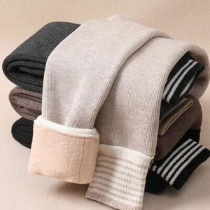 Kids Girls Warm Cotton Fleece Lined Leggings Thick Thermal Tight Pants AU - Picture 1 of 16