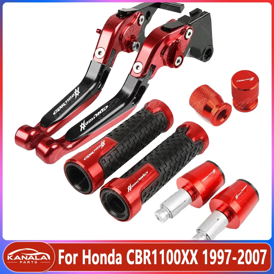 NEW For Honda CBR1100XX 1997-2007 CNC Adjustable Long Brake &Clutch Levers Sets - Image 1 of 1