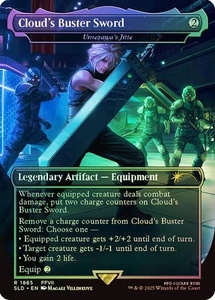 MTG - Cloud's Buster Sword - Foil - Final Fantasy Secret Lair - Magic - Bild 1 von 1