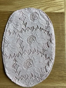 Stoma Bag Cover . Peach Lace . Handmade In Scotland . Stunning - Picture 1 of 2