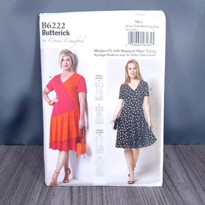 Sewing Pattern Dress by Connie Crawford Uncut Butterick B6222 - Picture 1 of 3