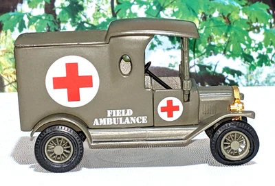 Matchbox  Models  of  Yesteryear  YY012 /SB 1912 Ford  Model T Field   Ambulance - Bild 1 von 4