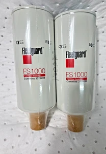 Genuine Fleetguard Fuel Water Seperator FS1000 Cummins 3329289 Lot of 2 - Picture 1 of 7