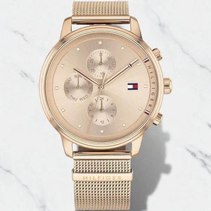 🟣 TOMMY HILFIGER 1781907 ORIGINAL – Cronógrafo Mujer Oro Rosa Elegante 🟣 - Imagen 1 de 4