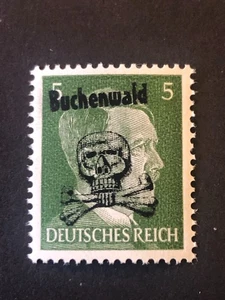 Germany 1945 Post WWII LOCAL overprint  (BUCHENWALD) 5 Rpf. MNH  /s1 #a25 - Picture 1 of 2