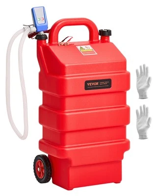 VEVOR Fuel Caddy 16 Gallon Portable Fuel Tank with 12V DC Electric Transfer Pump - image 1 of 4