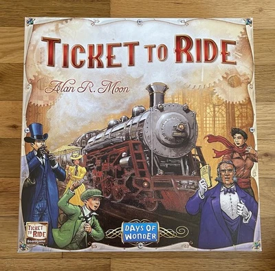Ticket To Ride Days Of Wonder Train Adventure New Open Box Sealed Contents - Image 1 of 4
