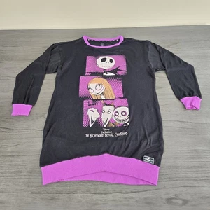 Pigiama Camicia Nightmare Before Christmas Donna XS Pigiama Disney Tim Burton - Foto 1 di 7