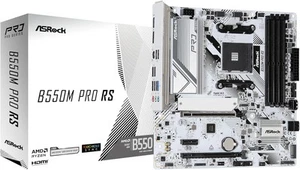 ASRock B550M PRO RS AMD AM4 Ryzen 5000/4000/3000 MicroATX Mainboard DDR4 - Bild 1 von 11