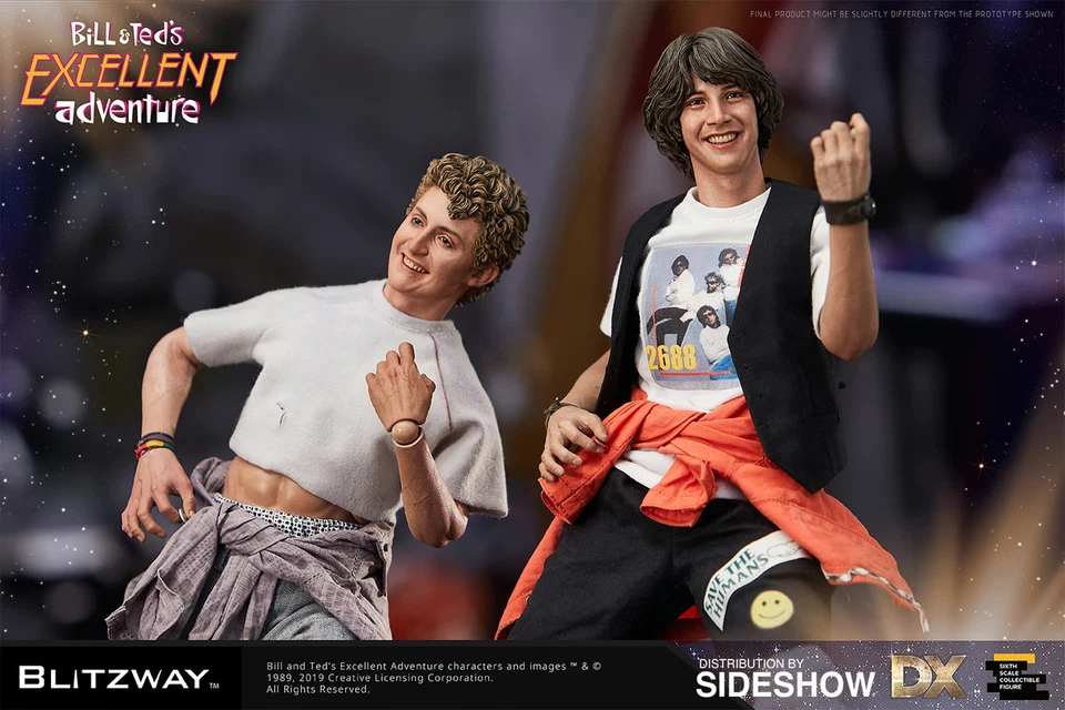 Juego de figuras BILL & TED'S EXCELENTE AVENTURA (1989) sexta escala 1:6 de Blitzway  Foto 1 de 4