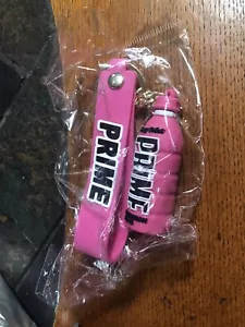 PRIME Drink Bottle KEYCHAIN Pendant Pink KSI PAUL - Picture 1 of 2