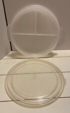 Eagle Microwave 3 Divided Plate with Lid