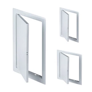 Revisionstür Revisionsklappe Stahlblech Weiß alle Größen wählbar - Bild 1 von 1