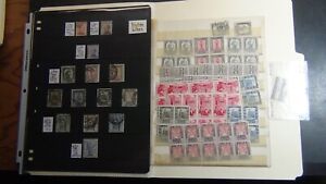 Stampsweis Italian Libya collection on stock est 133 or so stamps 