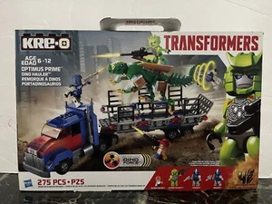 Remolque Kre-O Transformers Optimus Prime Dino Era Extinción A7796 Nuevo - Imagen 1 de 8