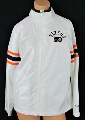 Cortavientos Philadelphia Flyers NHL G-III para mujer manga larga cremallera completa Foto 1 de 4