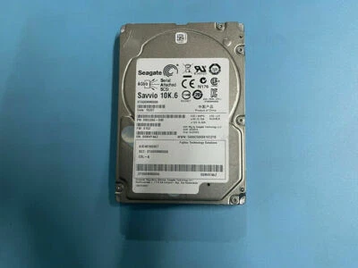 600GB 10k SAS 2.5" SAS 6Gb/s 64MB HARD DRIVE DELL HP TESTED SEAGATE ST600MM0006 - Image 1 of 3
