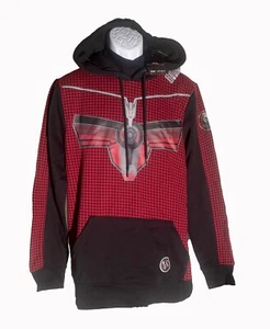 Marvel Ant-Man Hot Topic Hoodie Quantumania Mens M Black Red Cotton Our Universe - Picture 1 of 6