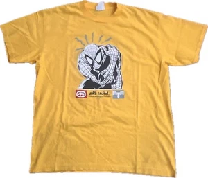 VTG Spider-Man Ecko Unlimited Shirt Yellow Todd McFarlane Marvel Men’s XL READ!! - Picture 1 of 17