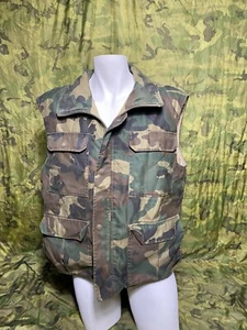 Bosnian Army Woodland Camo Vest Bosnian War SALTY - Picture 1 of 9