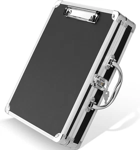 Key Lock Clipboard Storage Box, Heavy Duty Clipboard with Storage, Aluminum Lock - Picture 1 of 12