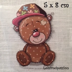 Patch Applique, Dessin Transfert thermocollant, PETIT OURS POULBOT - T177 - Imagen 1 de 1