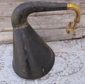 Vintage Antique phonograph Horn Brass part - Picture 1 of 8