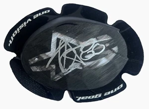 David Alonso Race Slider Ginocchio Indossato e Firmato CFMoto Aspar 2024 MotoGP 1 - Foto 1 di 1