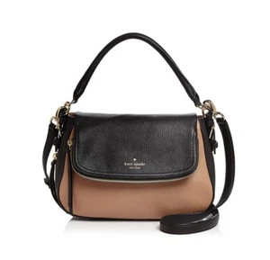 Kate Spade New York Cobble Hill Deva Crossbody Bag Hazel/Black/Gold Hardware - Picture 1 of 3