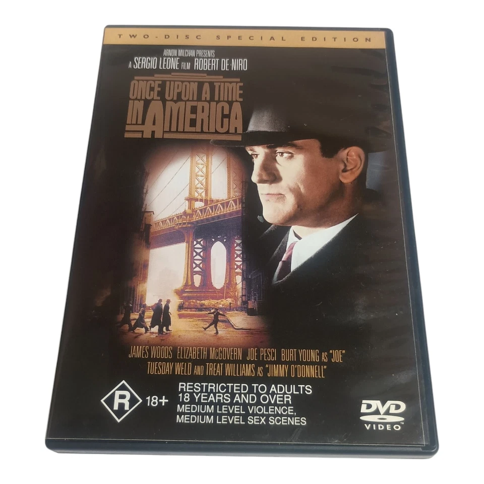 Once Upon a Time in America DVD Special Edition Robert De Niro Sergio Leone - Image 1 of 4