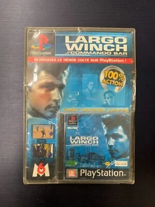 Largo Winch Commando SAR PS1 PAL FR Sony PlayStation 1 NEUF BLISTER RIGIDE - Foto 1 di 6