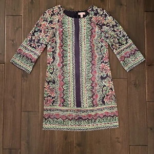 Lilly Pulitzer 100% Seide Rylee Etuikleid 2 - Bild 1 von 6