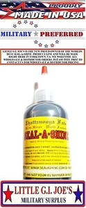 Seal-a-Shine Boot Polish Sealer 8oz. Bottle " THE ORIGINIAL SEAL-A-SHINE " U.S.A - Picture 1 of 4
