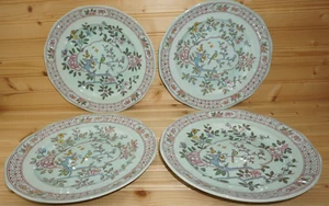 Adams Singapore Bird (4) Dinner Plates, 10 1/4" (Lot A) (S40) - Picture 1 of 12