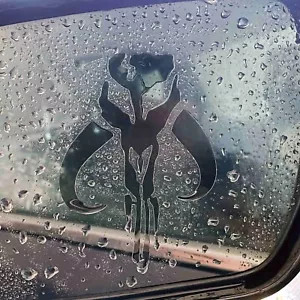 Mythosaur skull Customized Star Wars Anti-Fog Rain Proof Handmade decals 2 pcs - Picture 1 of 5