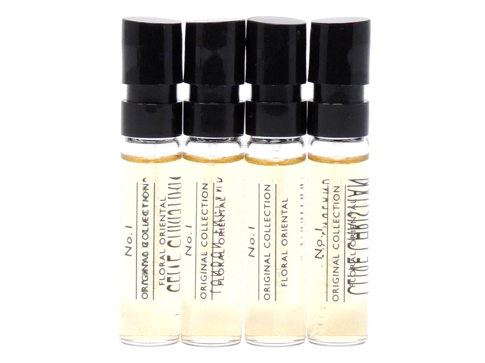CLIVE CHRISTIAN Nº 1 FLORAL ORIENTAL EDP 2,0 ml 0,06 oz x 4 muestras de spray de perfume Foto 1 de 1