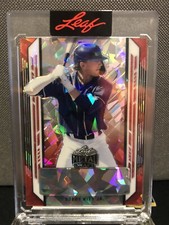 2023 Leaf Metal Draft BOBBY WITT JR 1/1 Unsigned Proof #1/1 Orange Ice Royals