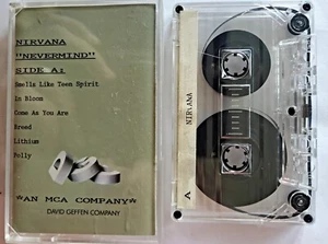 Nirvana – Nevermind UK promo cassette 1991 ADVANCE DGC - Picture 1 of 2
