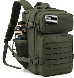 25L/35L/45L Military Tactical Backpack for Men Molle Daypack 3 Day Bug Out Bag H - Picture 1 of 12