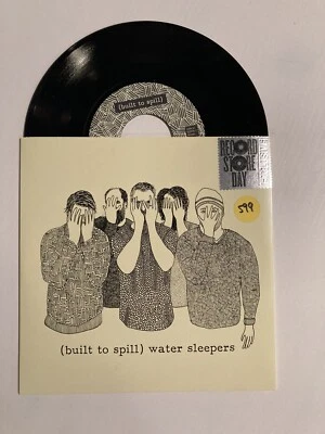 Built to Spill "Water Sleepers/Linus and Lucy (Live)" 7" OOP Modest Mouse Shins - Image 1 of 4